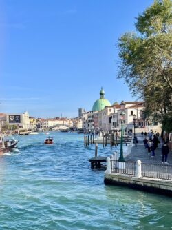 the grand canal in Venice